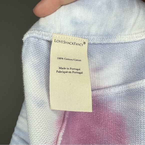 LoveShackFancy Etty Tie Dye Joggers Size Medium - Picture 9 of 9